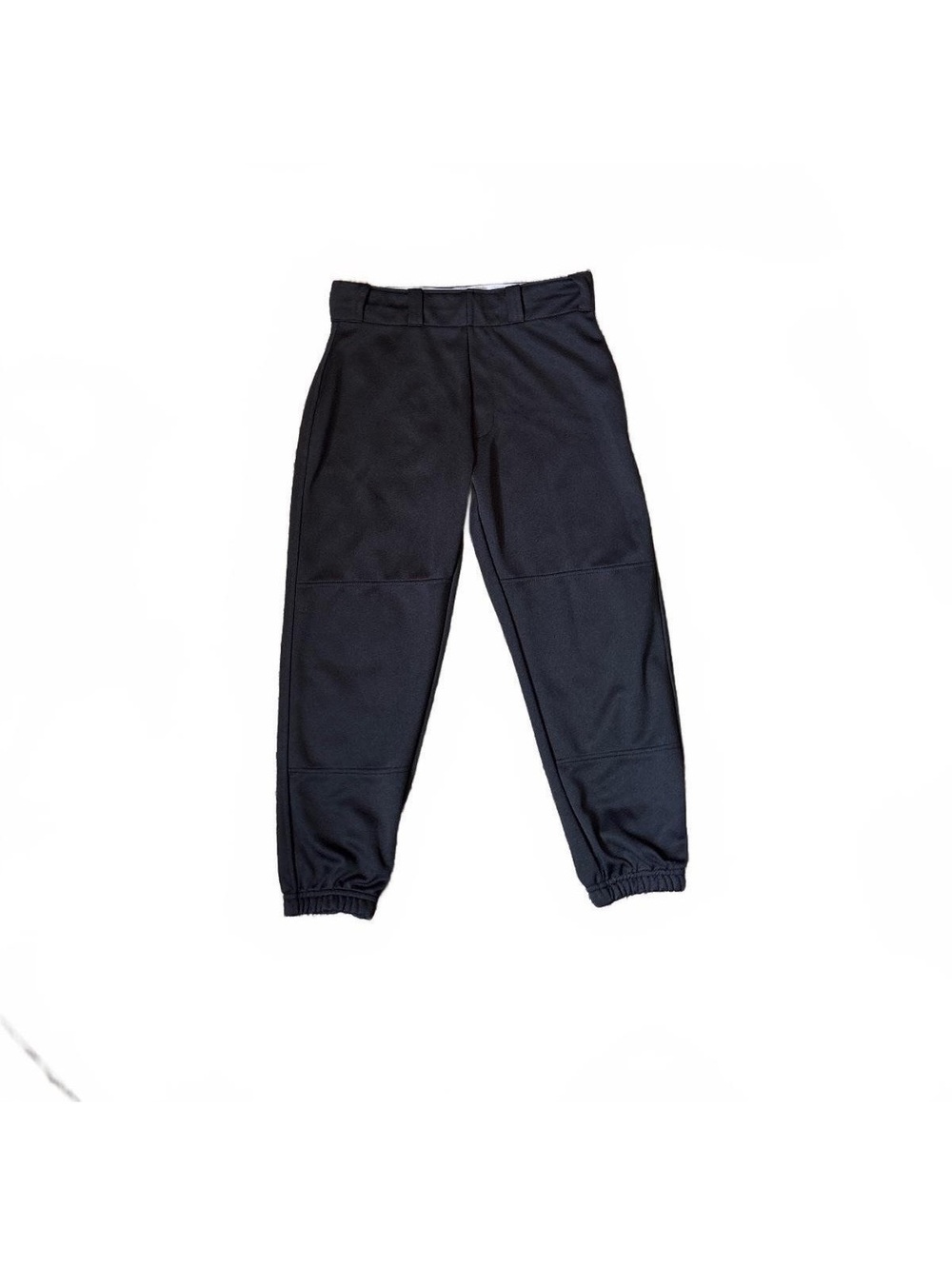 Sporty Easton Youth Baseball Pants Black Elastic Cuff Small No Wear Athletic